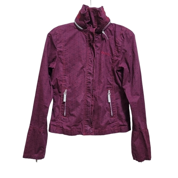 Bench Jackets & Blazers - Bench Pink Light Jacket Expandable Hood Size Medium